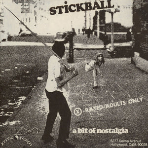 P. Vert - Stickball / A Bit Of Nostalgia 7"
